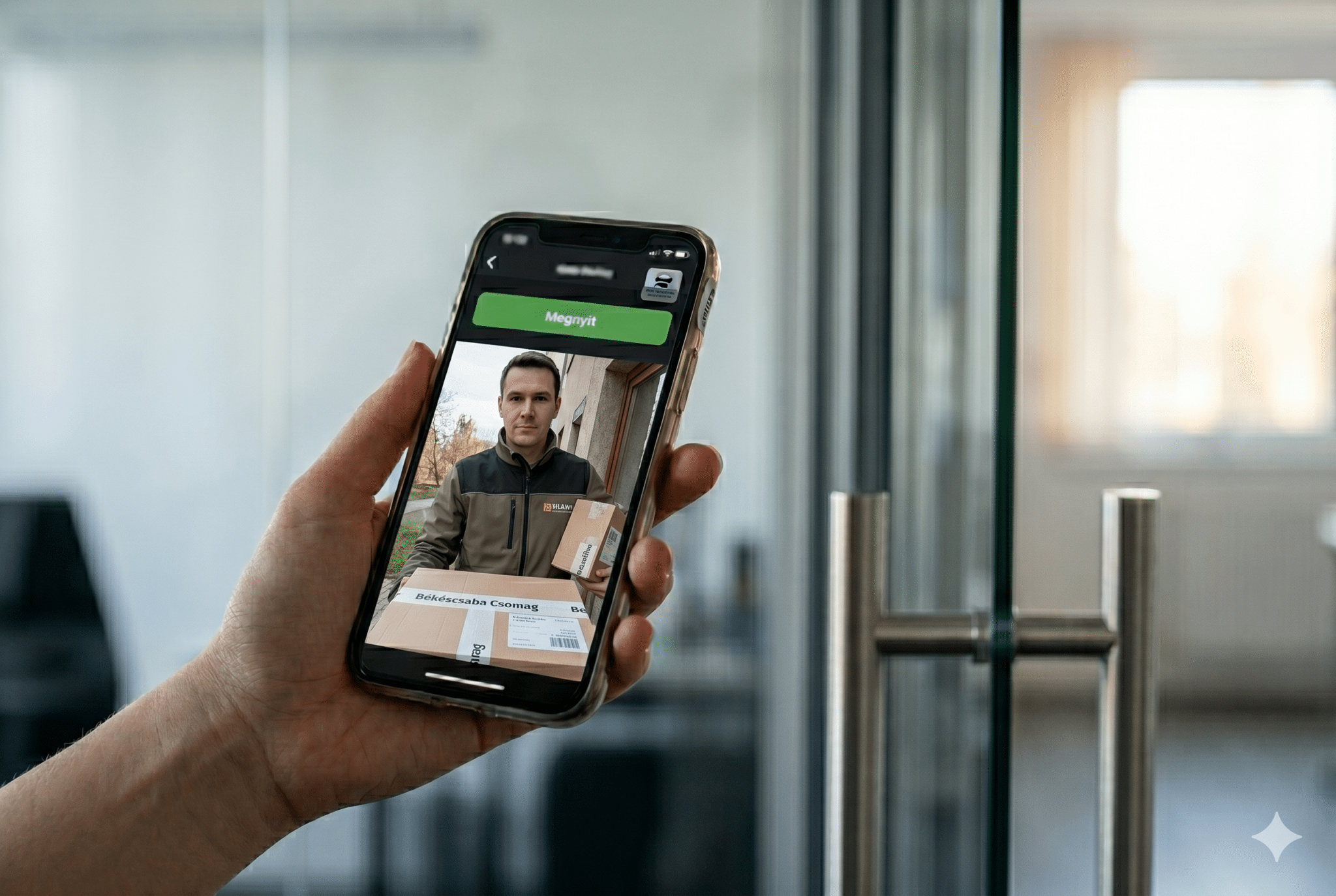 Társasházi kaputelefon mobilos kapunyitás – IP videó kaputelefon app Vindexium
